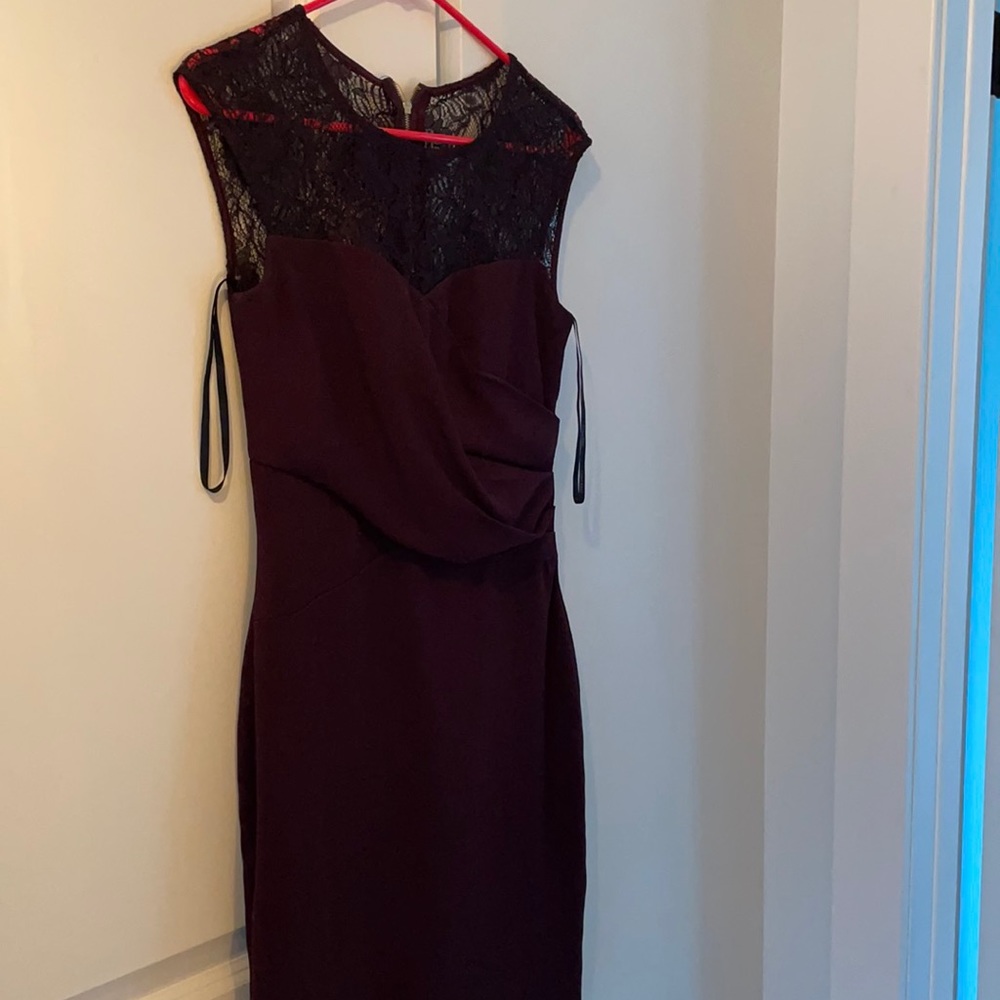 Purple Calvin Klein Dress